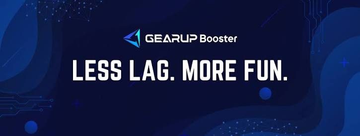 Logo do GearUP Booster, acelerador de jogos com o cupom LEAVEN