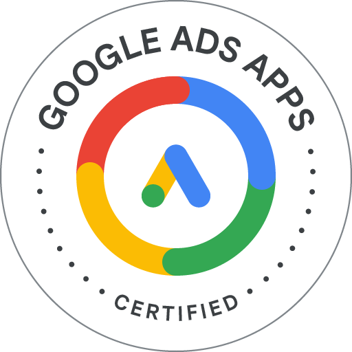 Certificado Google Ads - Certificação em apps do Google Ads
