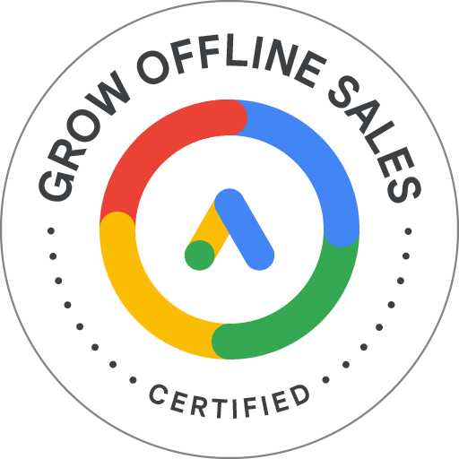 Certificado Google Ads - Certificação em Vendas off-line