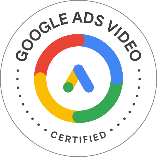 Certificado Google Ads - Certificação em campanhas de vídeo no Google Ads