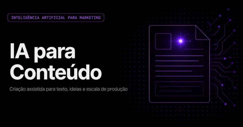 Imagem editorial sobre IA para distribuição de conteúdo: como escalar canais sem sobrecarregar equipe