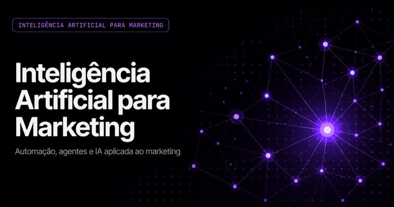 Imagem editorial da categoria Inteligência Artificial para Marketing