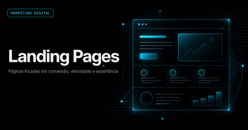 Imagem editorial sobre Como criar landing page do zero para gerar leads qualificados
